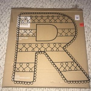 PB Teen Wire Wall Letter “R”